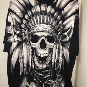 Skull Indian shirt